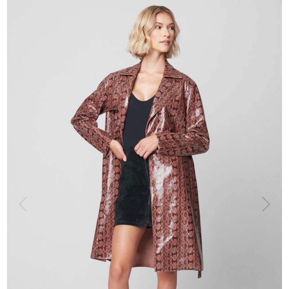 Blank NYC Snake Print Coat